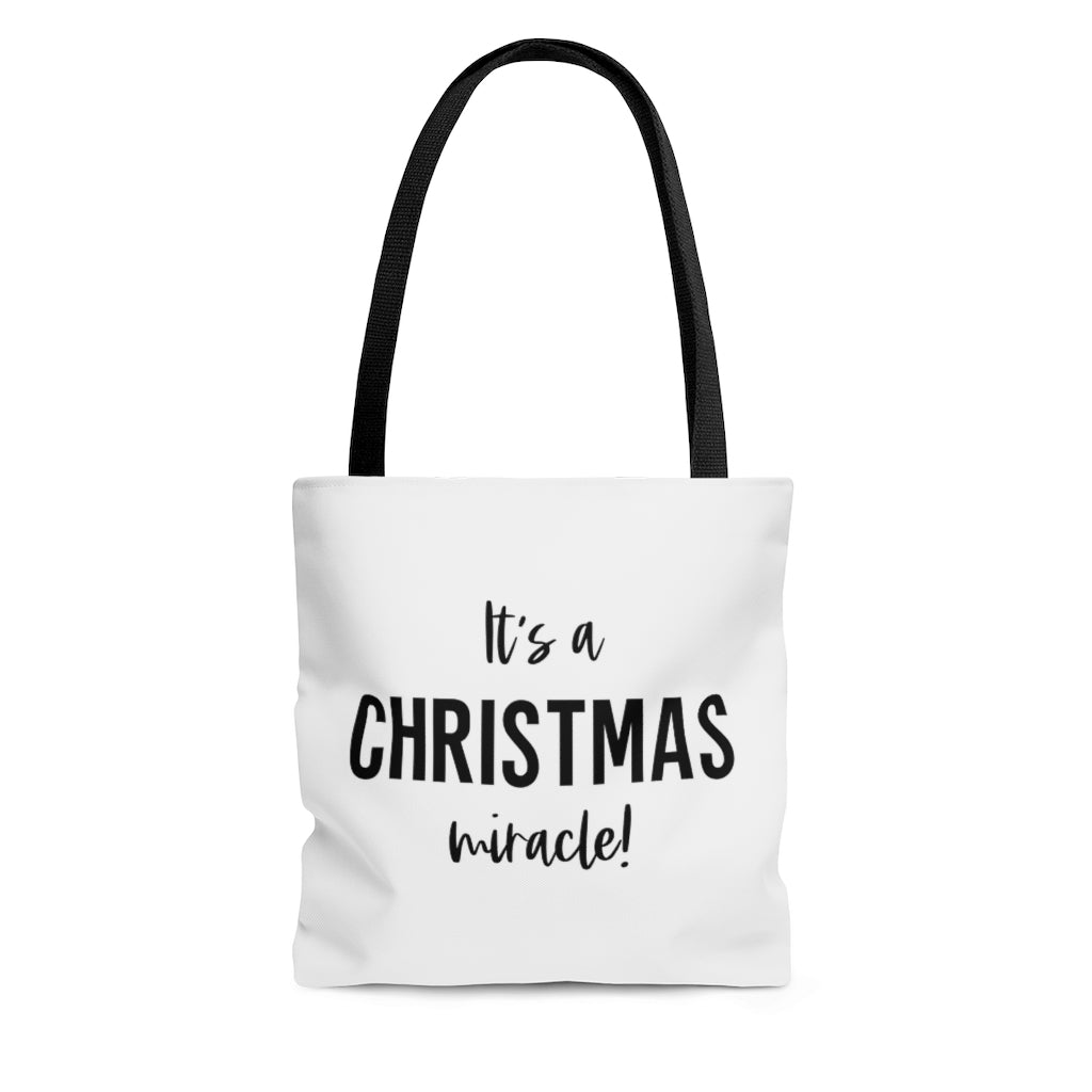 "It's a Christmas Miracle!" Tote Bag